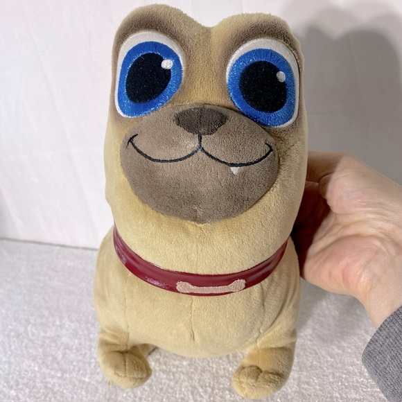 Disney Junior Puppy Dog Pals Rolly Stuffed Animal Pug Dog Plush Toy - Picture 16 of 16
